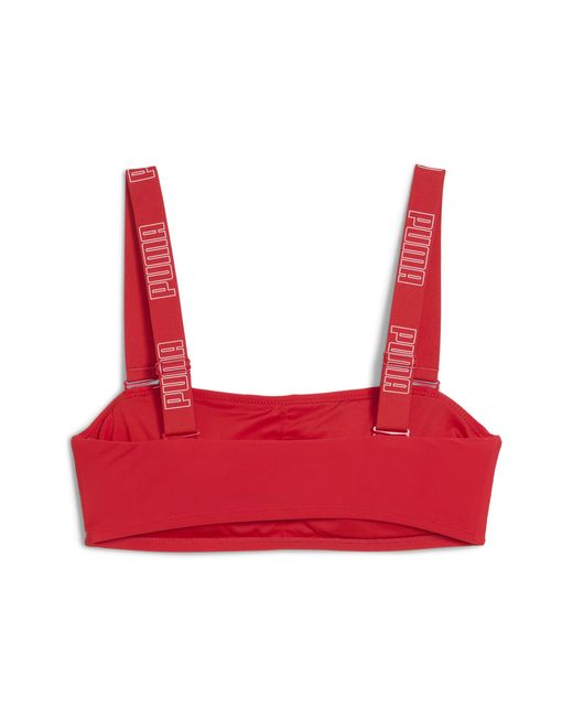 PUMA Red Bandeau-Top
