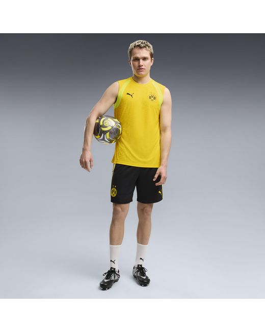 PUMA Multicolor Borussia Dortmund Slim Training Shorts for men