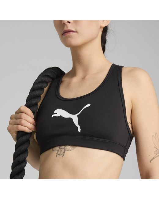 PUMA Yellow 4Keeps Bra