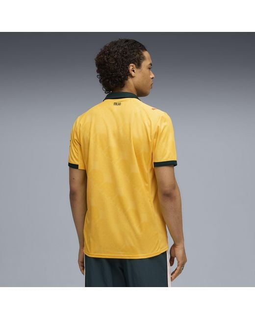 PUMA Ac Milan 25/26 Ausweichtrikot Herren, Sport, Sunny/Dark Myrtle in Yellow für Herren
