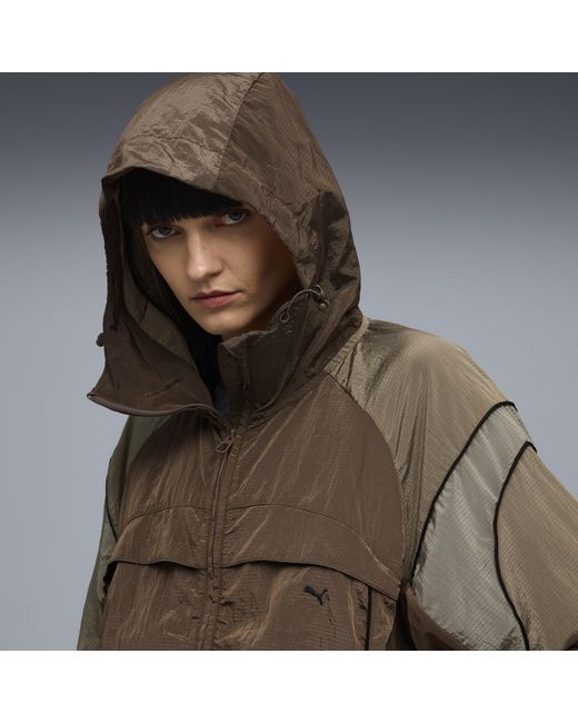 Giacca Ripstop Clrt Abbigliamento, Marrone di PUMA in Brown