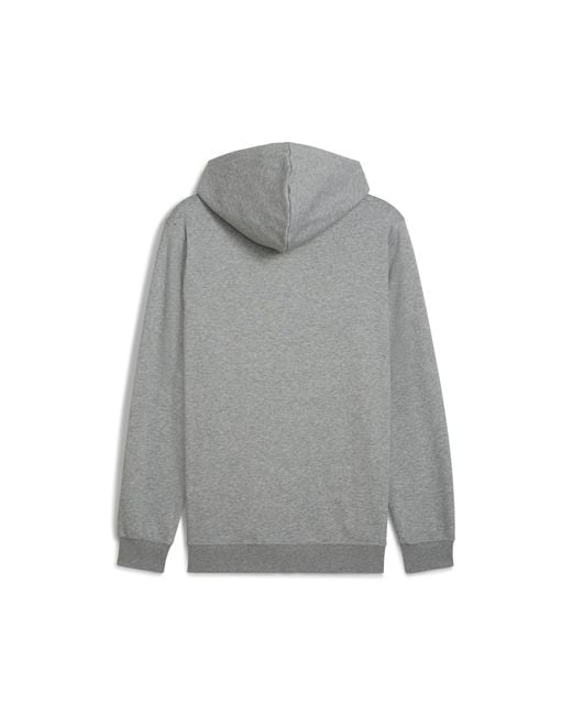PUMA Essentials Small No. 1 Logo Hoodie Herren, Kleidung, Medium Heather in Gray für Herren