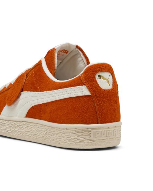 PUMA Orange Suede Charles F. Stead Iv Sneakers for men