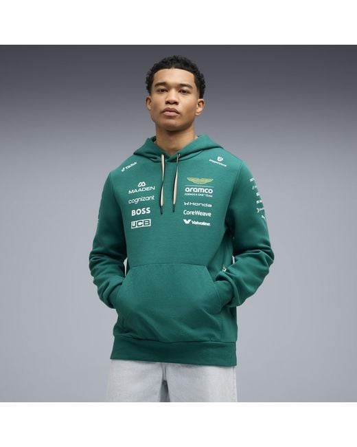 PUMA Green X Aston Martin Aramco F1 Team Replica Hoodie