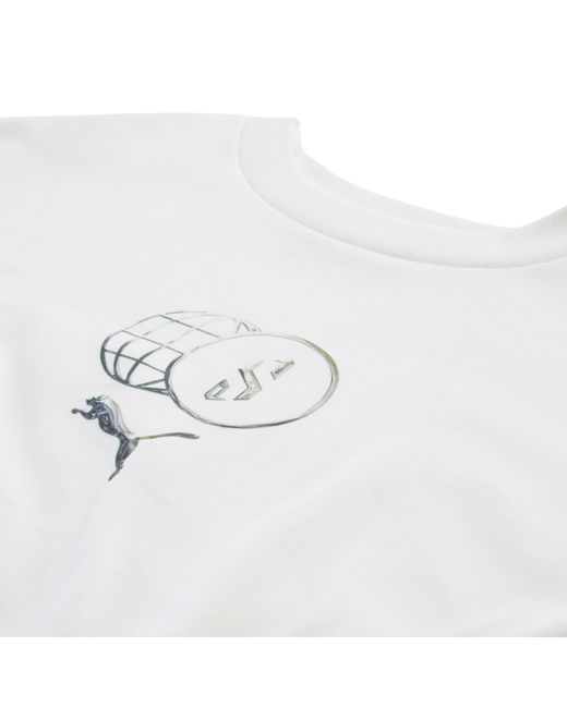 PUMA Scoot Lab Basketball Langarmshirt Herren in White für Herren