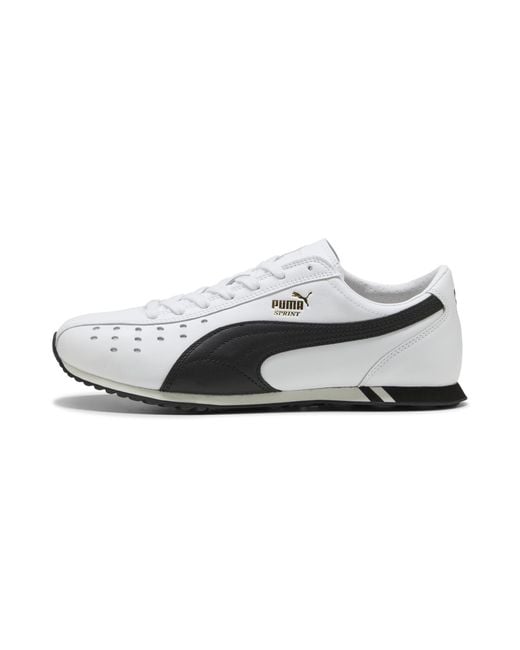 PUMA White Sprint Sneakers
