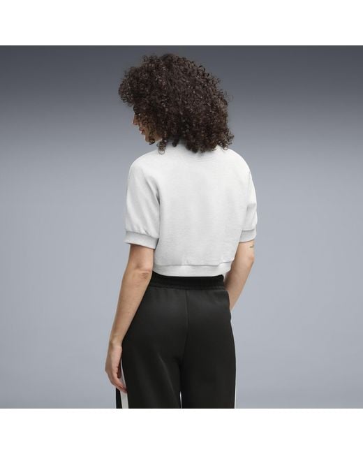 PUMA White Elevated Essentials Relaxed Sweatshirt