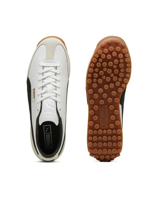 PUMA White Easy Rider Mix Sneakers Schuhe, /Schwarz