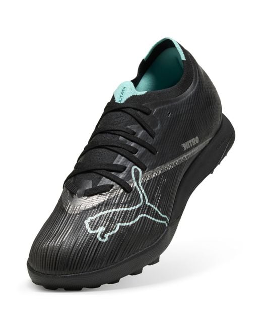 PUMA Black Ultra Nitro 7 Match Tt Football Boots for men