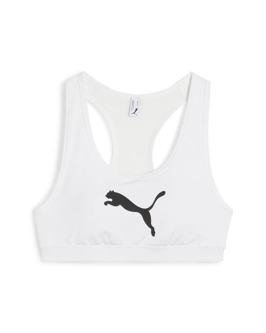 PUMA White 4Keeps Bra