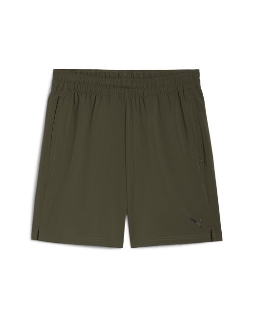 Shorts Tejidos Train All Day Foundations 7" Para Hombre, Accesoiros, Verde PUMA de hombre de color Green