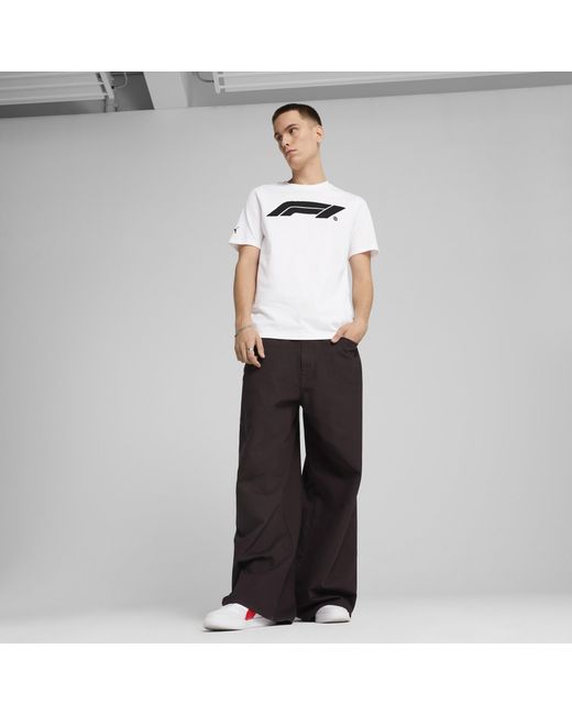 PUMA White Formula 1Â Motorsport Essentials T-Shirt for men