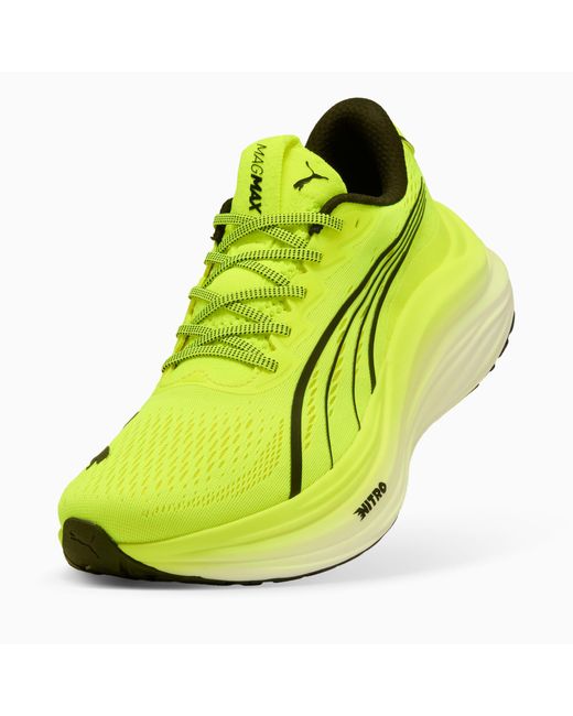 PUMA Magmax Nitrotm Hardloopschoenen in het Yellow