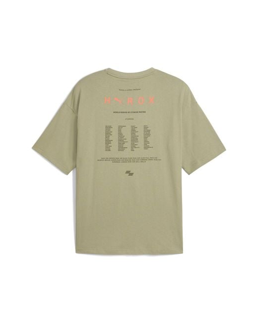 PUMA X Hyrox Lifestyle T-Shirt Voor Maat in het Green voor heren