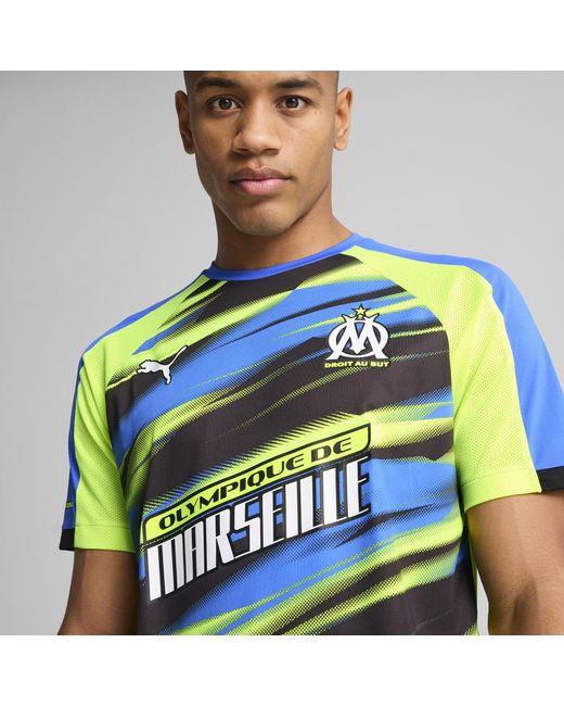PUMA Olympique De Marseille Faster Trikot Herren in Blue für Herren