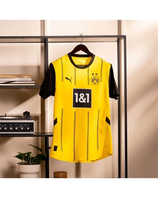 Camiseta Original Borussia Dortmund 1.a Equipación 24/25 PUMA de hombre de color Yellow