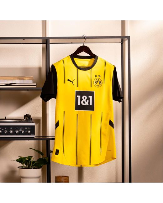 PUMA Yellow Borussia Dortmund 24/25 Home Jersey for men