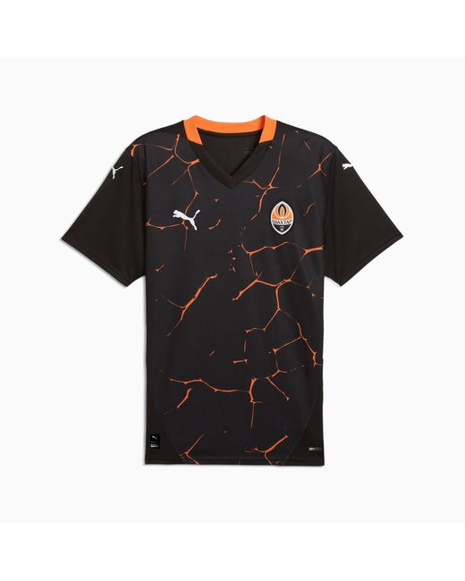 PUMA Black Fc Shakhtar Donetsk 24/25 Away Jersey , /Rickie for men