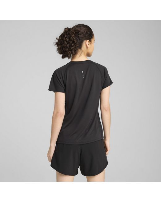 Camiseta De Running Velocity Para Mujer PUMA de color Black