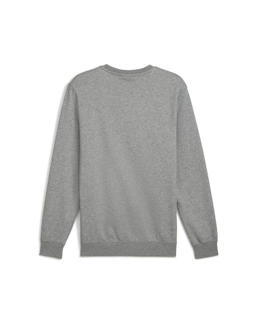 PUMA Essentials No. 1 Logo Crewneck Herren, Medium Heather in Gray für Herren