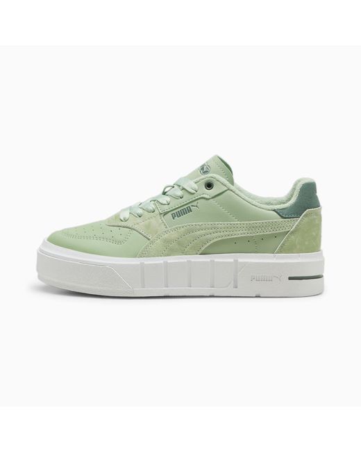 PUMA Green Cali Court "Retreat Yourself" Sneakers Schuhe