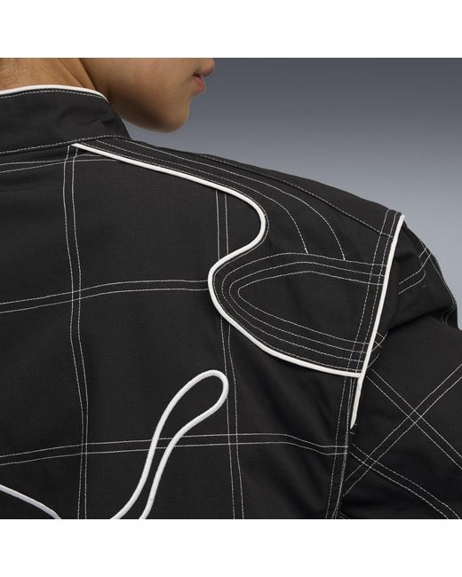 Giacca Stile Racer Future..Archive Abbigliamento, Nero di PUMA in Black
