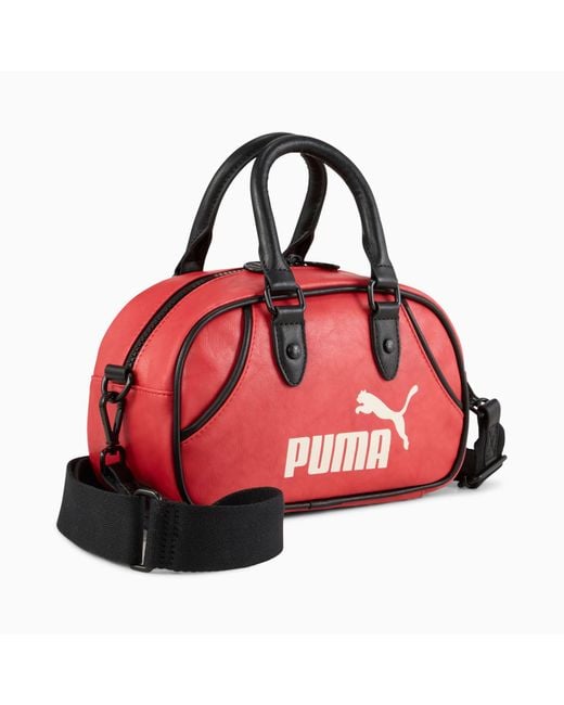 PUMA Red Archive Mini Grip Bag