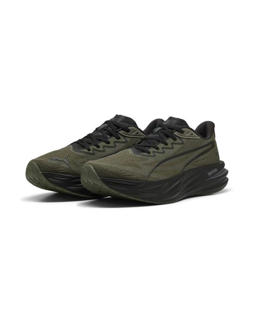 PUMA Black Deviate Pure Nitroâ Running Shoes for men