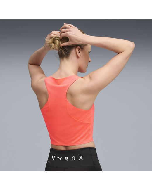 Camiseta Corta De Tirantes X Hyrox Ultraspun Para Mujer, Ropa, Glowing Rojo PUMA de color Red