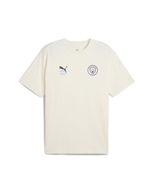 PUMA Kid Super X Manchester City Graphic T-Shirt Herren in White für Herren