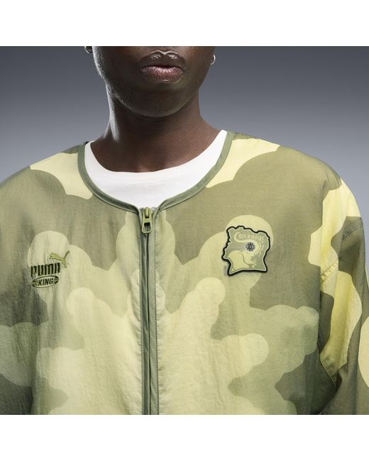 PUMA Green X Cote D'Ivoire X Salehe Bembury King Track Jacket for men