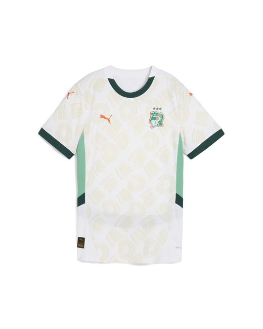 PUMA Gray Cã'Te D'Ivoire 2025 Away Jersey