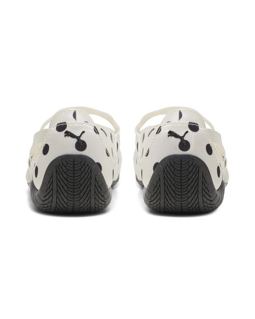 PUMA White Speedcat Ballet Polka Dot Ii Sneakers