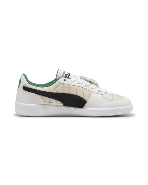 PUMA White Porsche Legacy Palermo Pinstripe Sneakers Schuhe