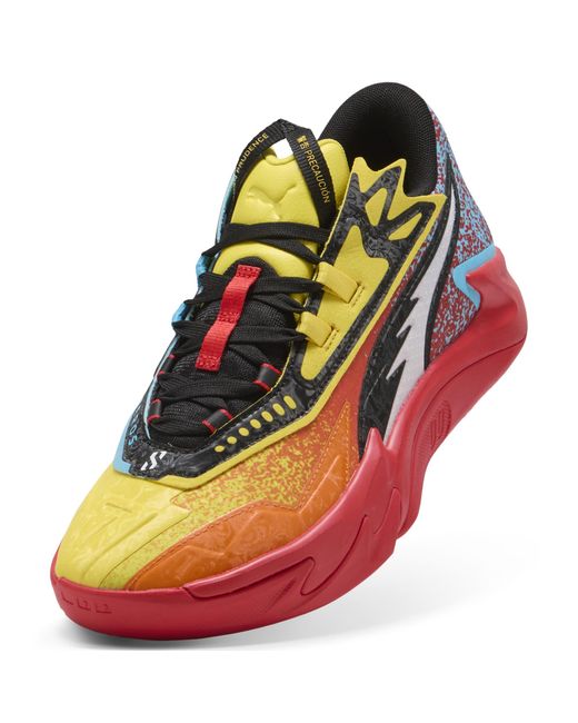 Scarpe Da Basket Scoot Zeros Ii Caution di PUMA in Red