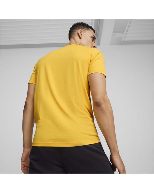 PUMA TSA T-Shirt in Yellow für Herren