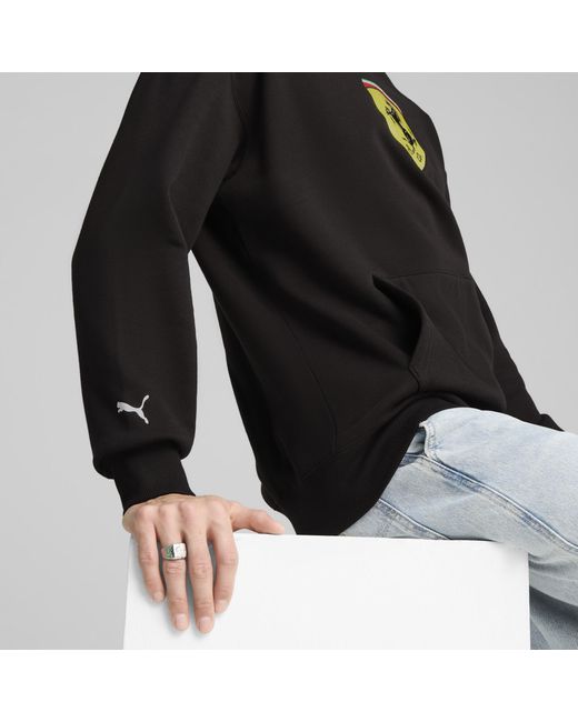 Sudadera Con Capucha Scuderia Ferrari Hp Race Big Shield Para Hombre PUMA de hombre de color Black