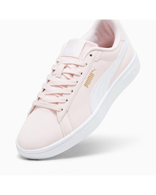 PUMA Smash 3.0 Buck Sneakers in het White
