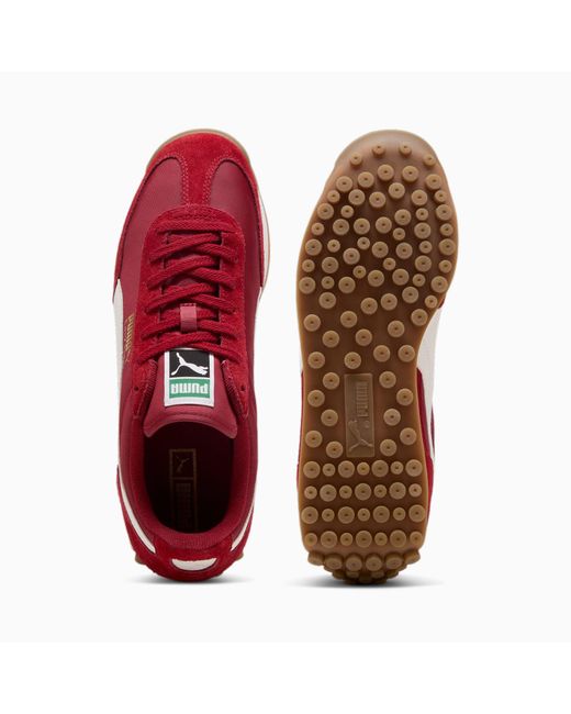 PUMA Red Easy Rider Vintage Sneakers