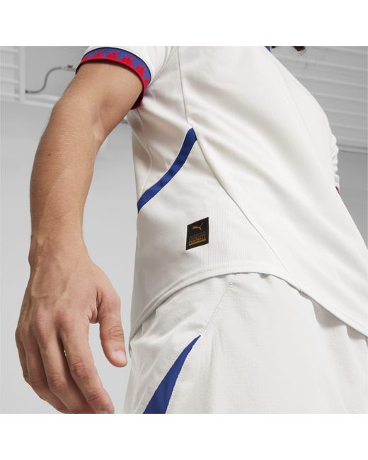 Camiseta de Visitante de Serbia 2024 de Fútbol PUMA de hombre de color White
