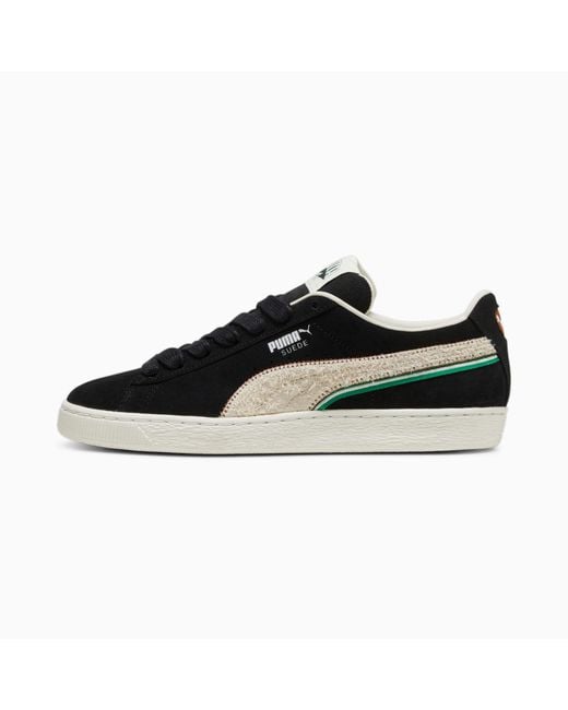 PUMA Black Suede For The Fanbase Sneakers Schuhe