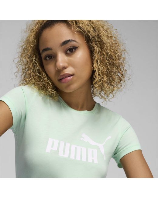 PUMA Green Essentials Logo T-shirt