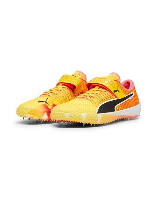 PUMA Evospeed High Jump Nitro Elite Spikes Für Herren in Orange für Herren