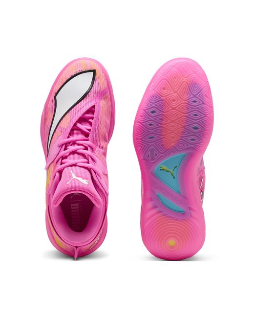 PUMA Pink All-Pro Nitro 2 Showtime Basketball Shoes