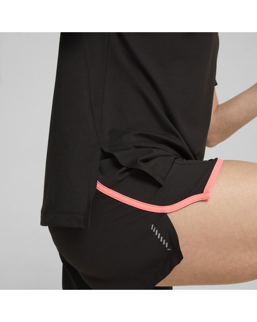 Camiseta X Hyrox Cloudspun Para Mujer PUMA de color Black