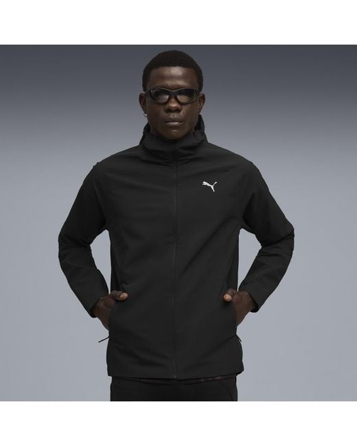 PUMA Black Run Raincell Jacket for men