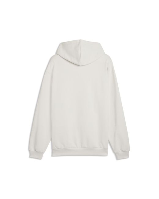 PUMA White Ac Milan Ftblculture Relaxed Hoodie for men