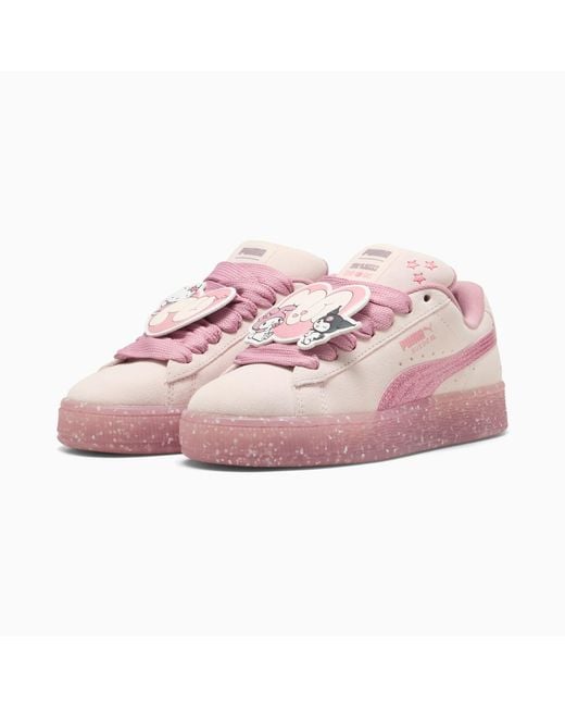 PUMA X Hello Kitty And Friends Suede Xl Sneakers Youth, Jasmine Flower/Pinkscape