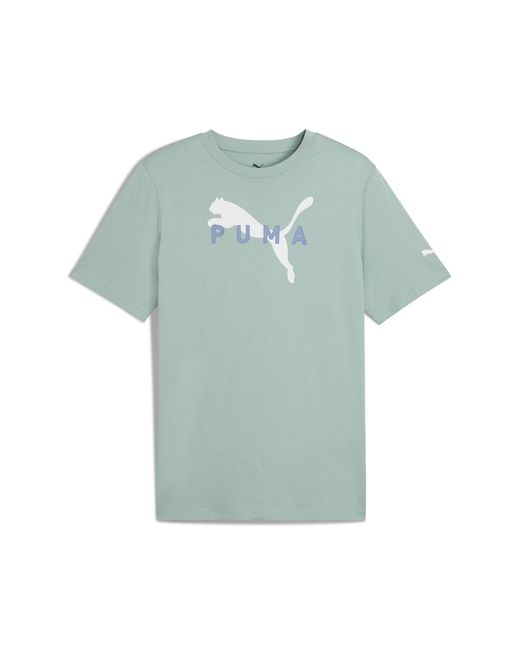 PUMA Green Robust T-Shirt for men