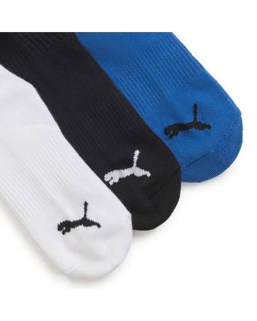 PUMA Blue 3 Pack 1/2 Terry Low Cre